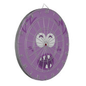 Paars Monster Face Dart Board Dartbord (Voorkant Links)