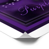 Paars Moon Child Poster (Hoek)