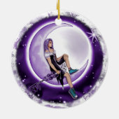 Paars motorkeramisch Ornament (Achterkant)