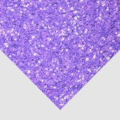 Paars mousserend glitterpatroon tissuepapier (Detail)