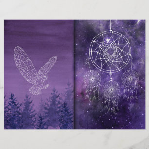 Paars Mystic Dreamweaver Scrapbook