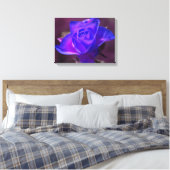 Paars N Roze Roze Roepdoek Canvas Afdruk (Insitu (Slaapkamer))