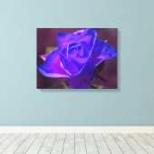 Paars N Roze Roze Roepdoek Canvas Afdruk (Insitu (Houten vloer))