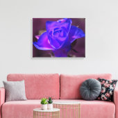 Paars N Roze Roze Roepdoek Canvas Afdruk (Insitu (Woonkamer))