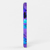 Paars N Turquoise Bouquet Case-Mate iPhone Case (Achterkant/rechts)
