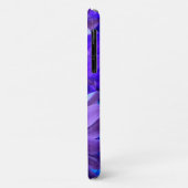 Paars N Turquoise Bouquet Case-Mate iPhone Case (Achterkant/links)
