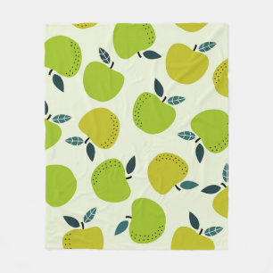 Paars naadloos patroon. Afbeelding van het fruitth Fleece Deken