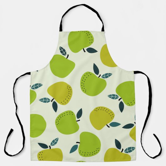 Paars naadloos patroon. Afbeelding van het fruitth Schort (Voorkant)