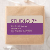 Paars - Natuurlijke reeks Etiket (Insitu)