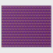 Paars, Nepgoud 32e (Tweeëndertigste) Evenement Cadeaupapier (Vlak)