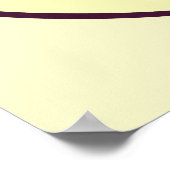 Paars Nieuw-Guinea KunstPoster Poster (Hoek)