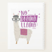 Paars No Drama Llama Planner (Achterkant)