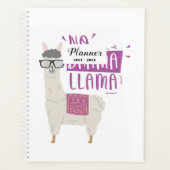 Paars No Drama Llama Planner (Voorkant)