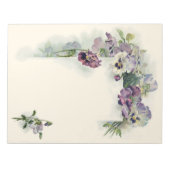  paars notitieblok (Voorkant)