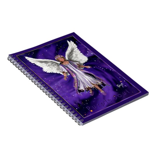 Paars Notitieboek (Rechterzijde)