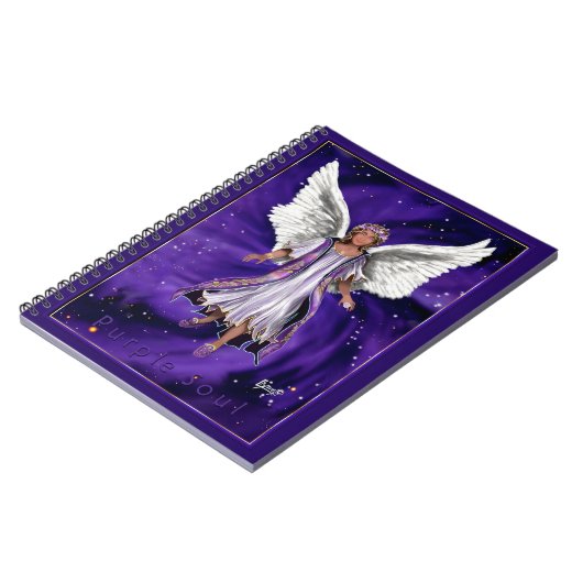 Paars Notitieboek (Linkerzijde)