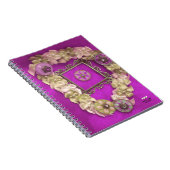 Paars Notitieboek (Rechterzijde)