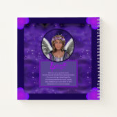 Paars notitieboek (Achterkant)