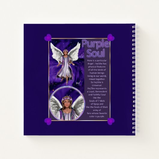 Paars notitieboek (Achterkant)