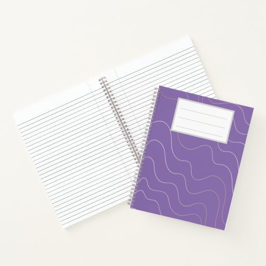 Paars Notitieboek (Binnen)
