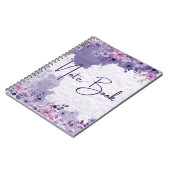 Paars Notitieboek (Linkerzijde)