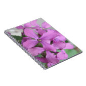 Paars Notitieboek van wilde bloemen (Rechterzijde)