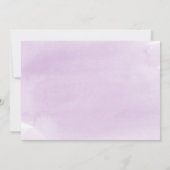 Paars | Nu en daarna Foto-Afstuderen Aankondiging (Achterkant)