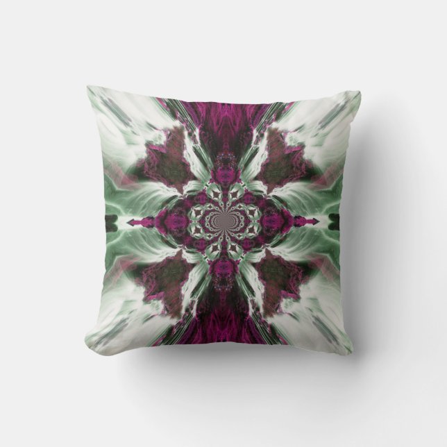 Paars-Ocean Cascade Pillow Kussen (Voorkant)