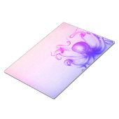 Paars Octopus Ombre Steampunk Zee Reis Notitieblok (Schuin)