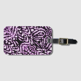 Paars Oerwoud Bagagelabel