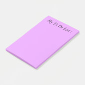 Paars om Post-it aan te bieden Post-it® Notes (Schuin)