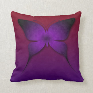 Paars Ombre Butterfly Pillow Kussen
