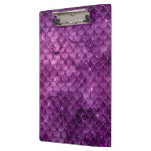 Paars Ombre Glam Mermaid Scales Patroon Klembord (Links)