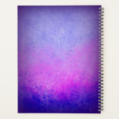 Paars Ombre Hanging Lights Weddenschap Planner Boo (Achterkant)