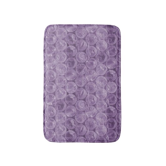 Paars omhullingspatroon badmat (Voorkant Verticaal)