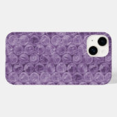 Paars omhullingspatroon Case-Mate iPhone case (Achterkant (horizontaal))