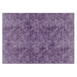 Paars omhullingspatroon snijplank