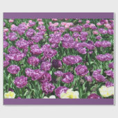 Paars omslagpapier cadeaupapier (Vlak)