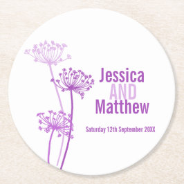 Paars onderzetters voor weddenschap, voor de verva