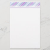 Paars ontwerp briefpapier (Voorkant)