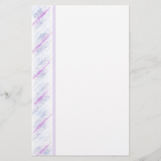 Paars ontwerp briefpapier (Voorkant)
