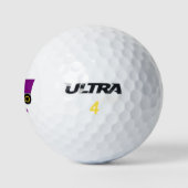 Paars Ontwerp Dump Truck Golfballen (Logo)
