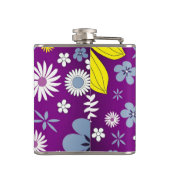 Paars ontwerp heupfles (Achterkant)