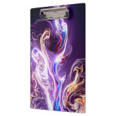 Paars ontwerp klembord (Links)