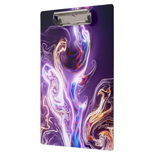 Paars ontwerp klembord (Links)