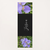 Paars ontwerp voor Floral fotografie Yogamat (Voorkant)