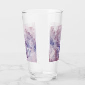 Paars ontworpen Drink glas (Rechts)