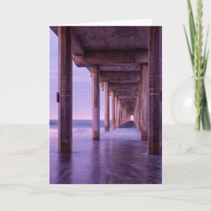 Paars op de schrijn kaart