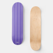 Paars op het Paars Stripe HAMbWG-skateboard Persoonlijk Skateboard (Voorkant)