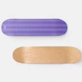 Paars op het Paars Stripe HAMbWG-skateboard Persoonlijk Skateboard (Horizontaal)